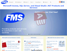 Tablet Screenshot of fmsinc.com
